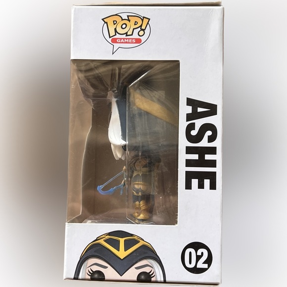 Funko POP Games League of Legends Ashe #02 Vinyl Figure Vaulted In Box - Picture 4 of 8